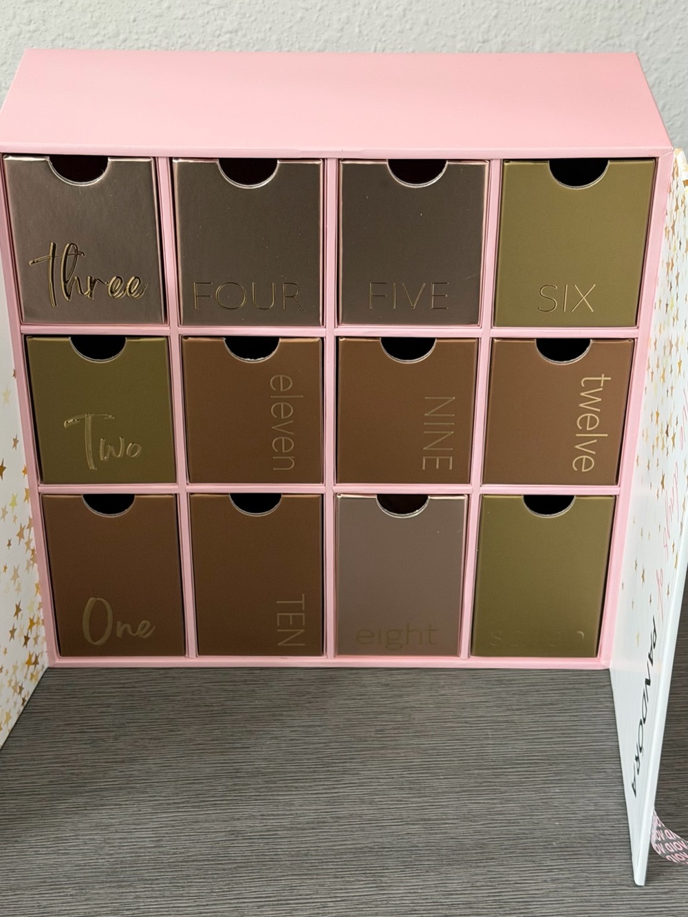 NEW Pandora 12 Days Advent Calendar Empty Box Jewelry Storage - Picture 2 of 11